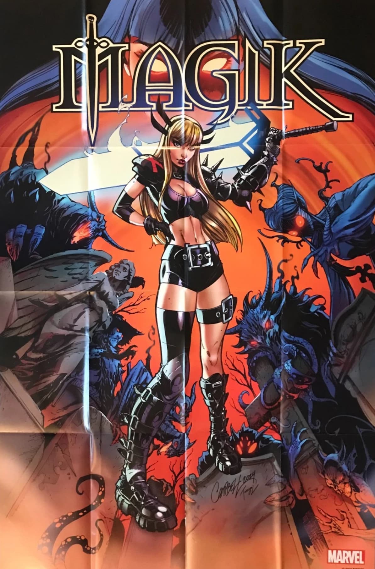 Magik #1 Folded Promo Poster
