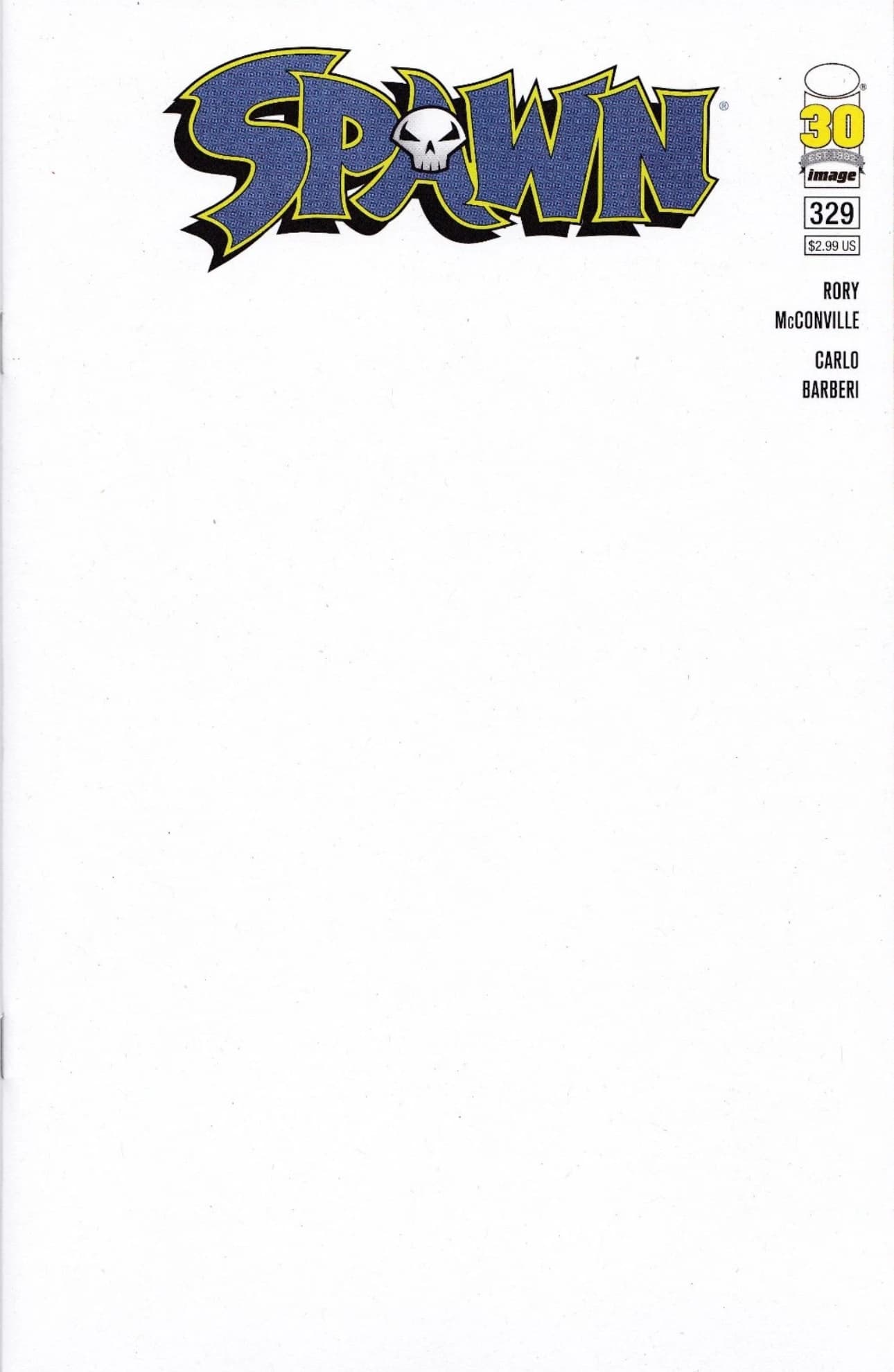 Spawn #329 Blank