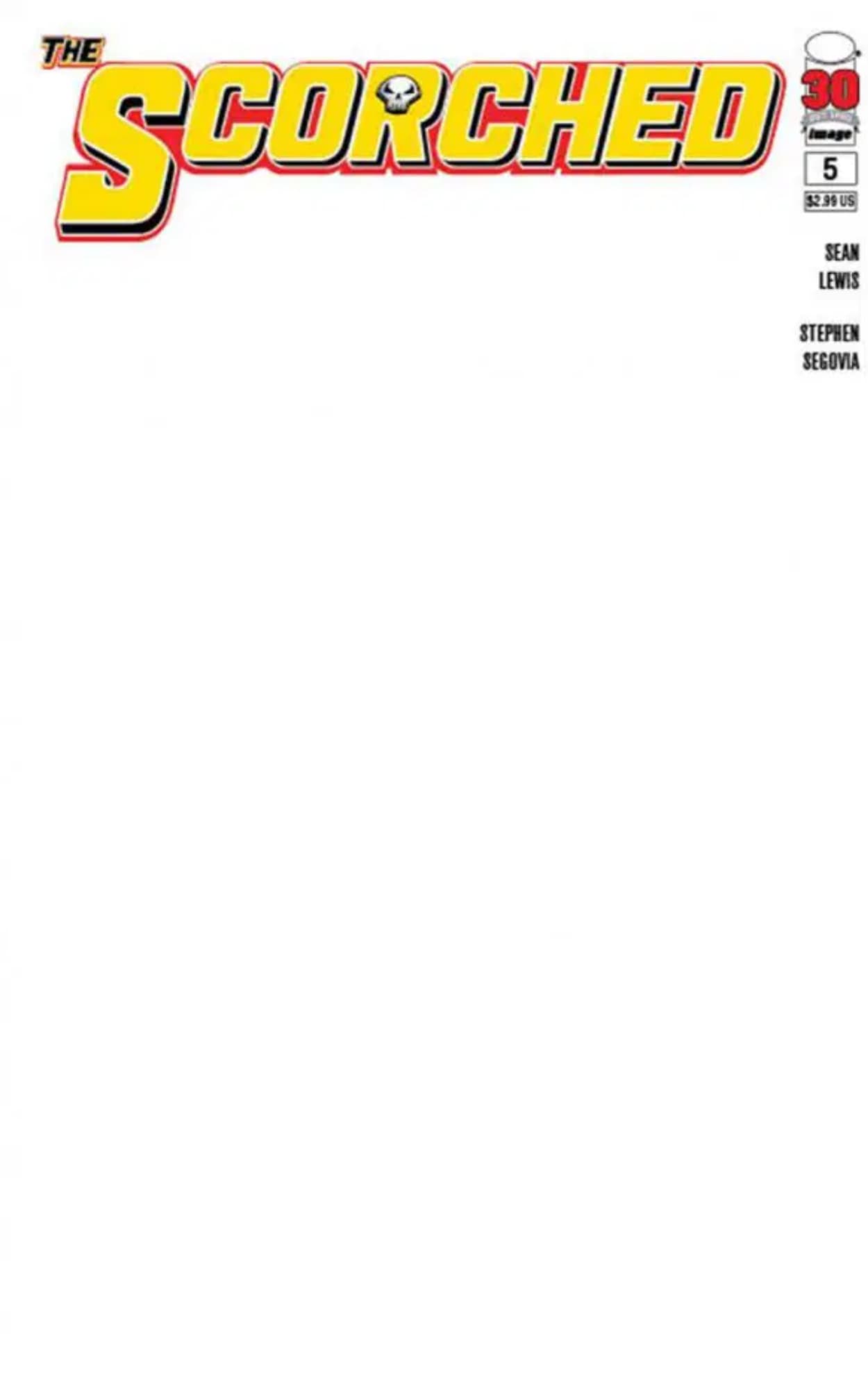 Spawn: Scorched #5 Blank