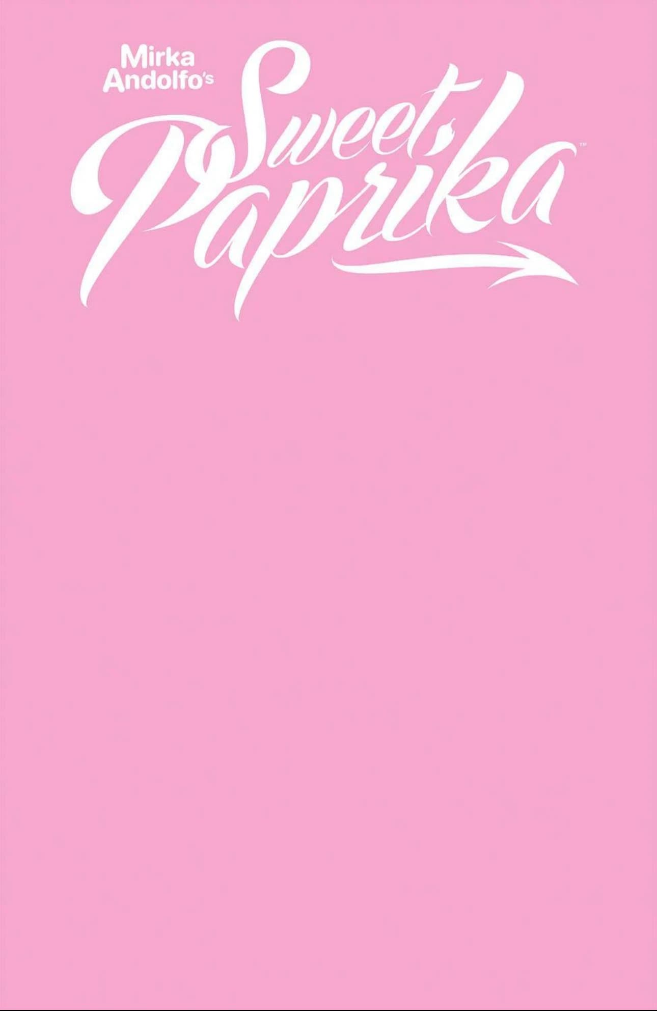 Sweet Paprika #1 Blank