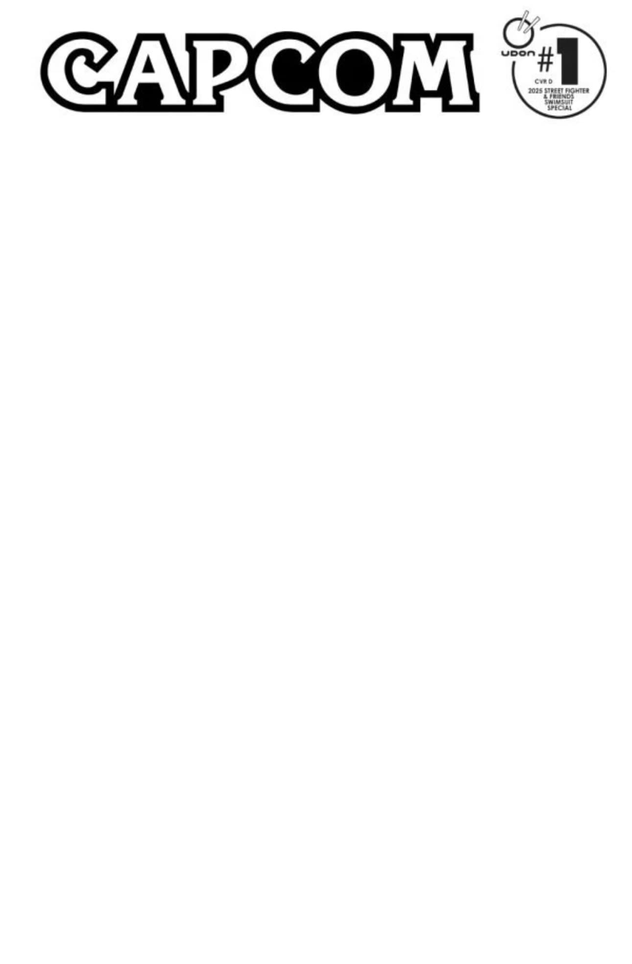 Street Fighter & Friends Swimsuit Special 2025 #1 Blank