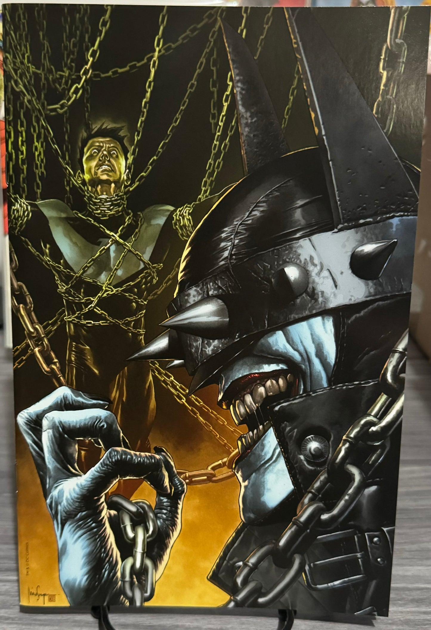 BATMAN WHO LAUGHS #1 (OF 6) UNKNOWN COMIC BOOKS EXCLUSIVE SUAYAN UNMASKED CONVEN