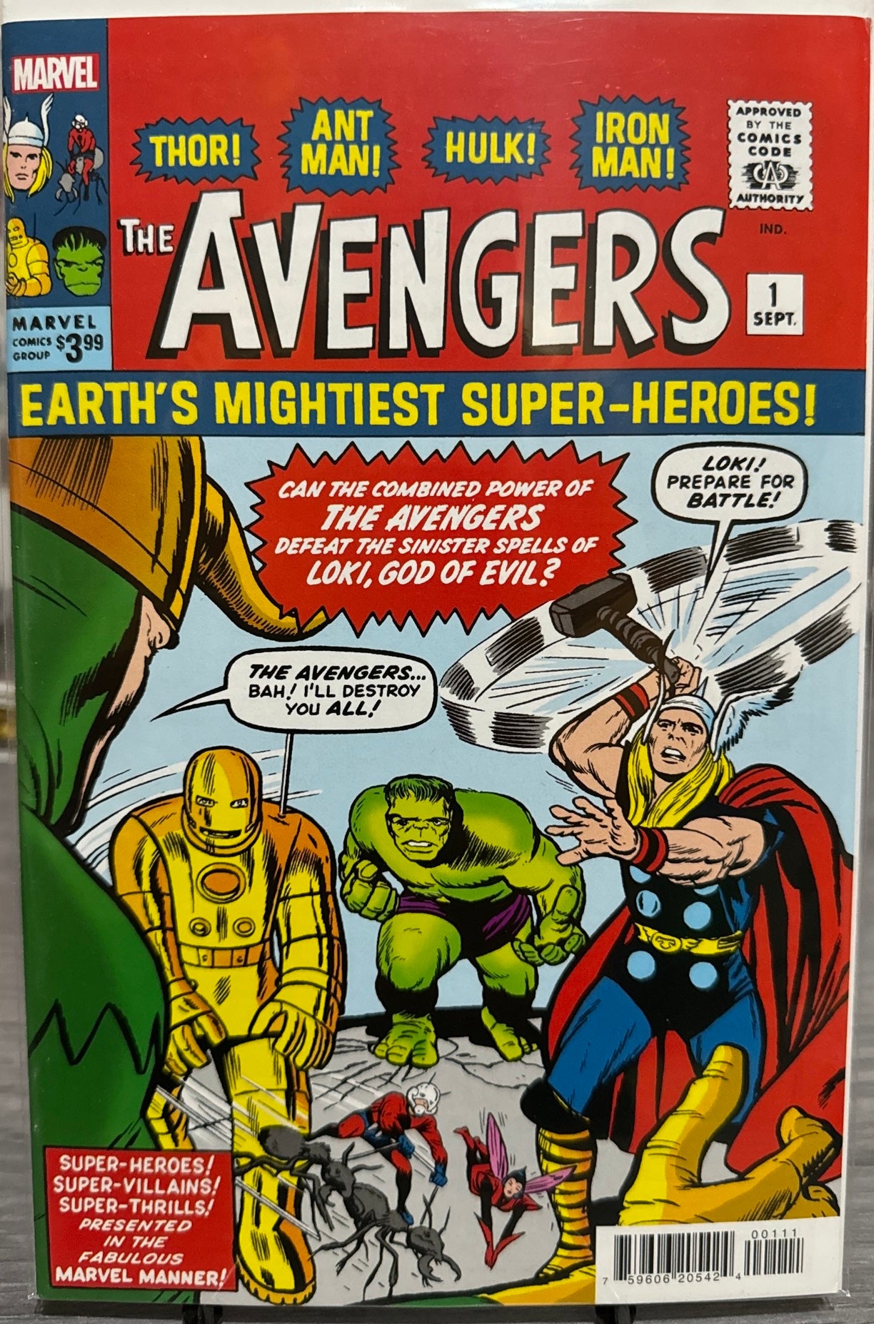 Avengers 1 facsimile