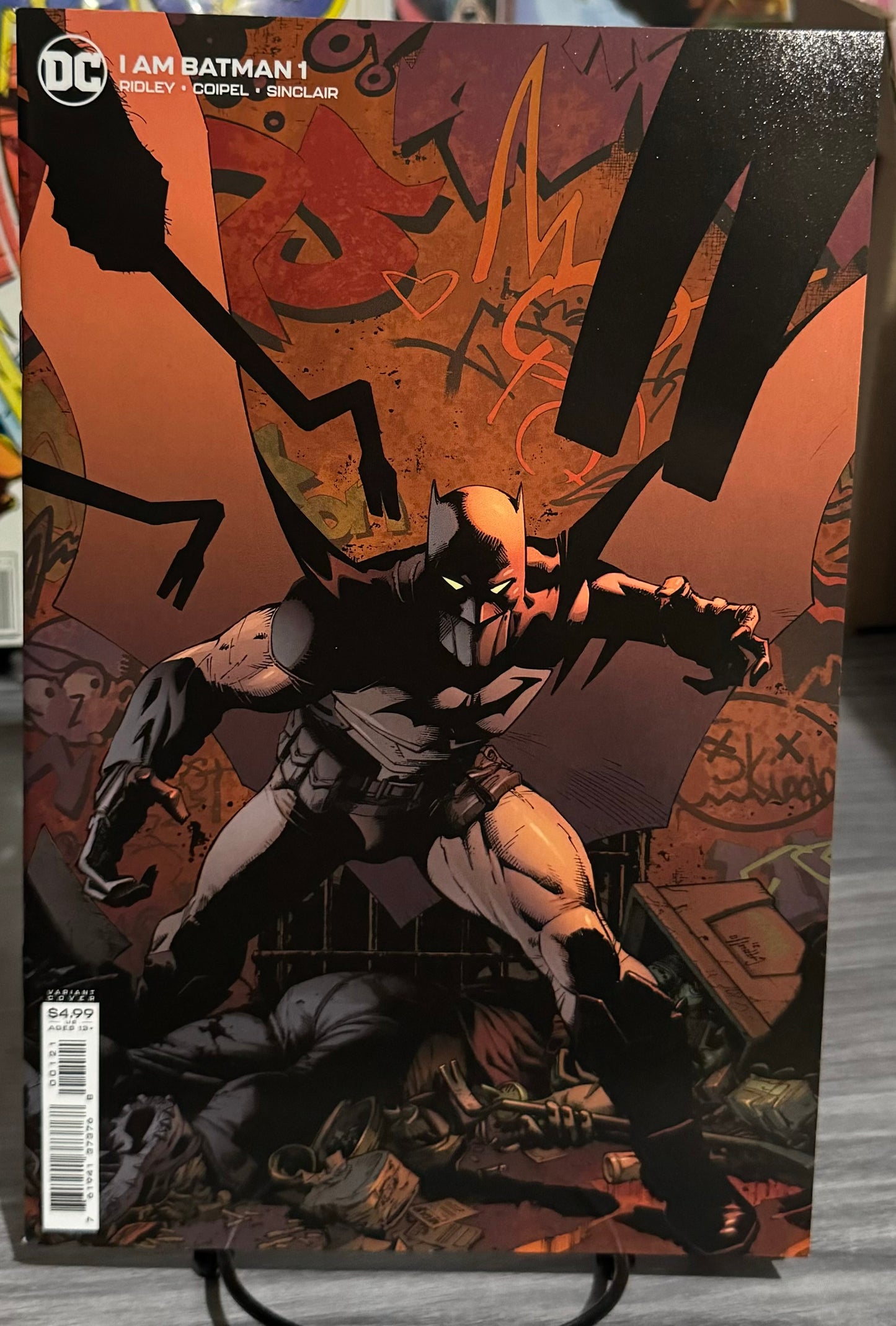 I Am Batman #1 Cover B Cardstock Variant 2021 DC Comics 1st Printing