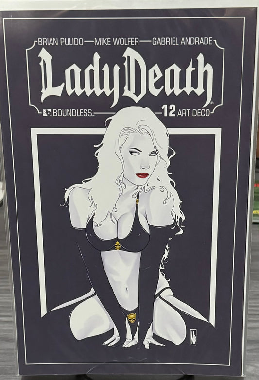 Lady Death issue 12 art deco