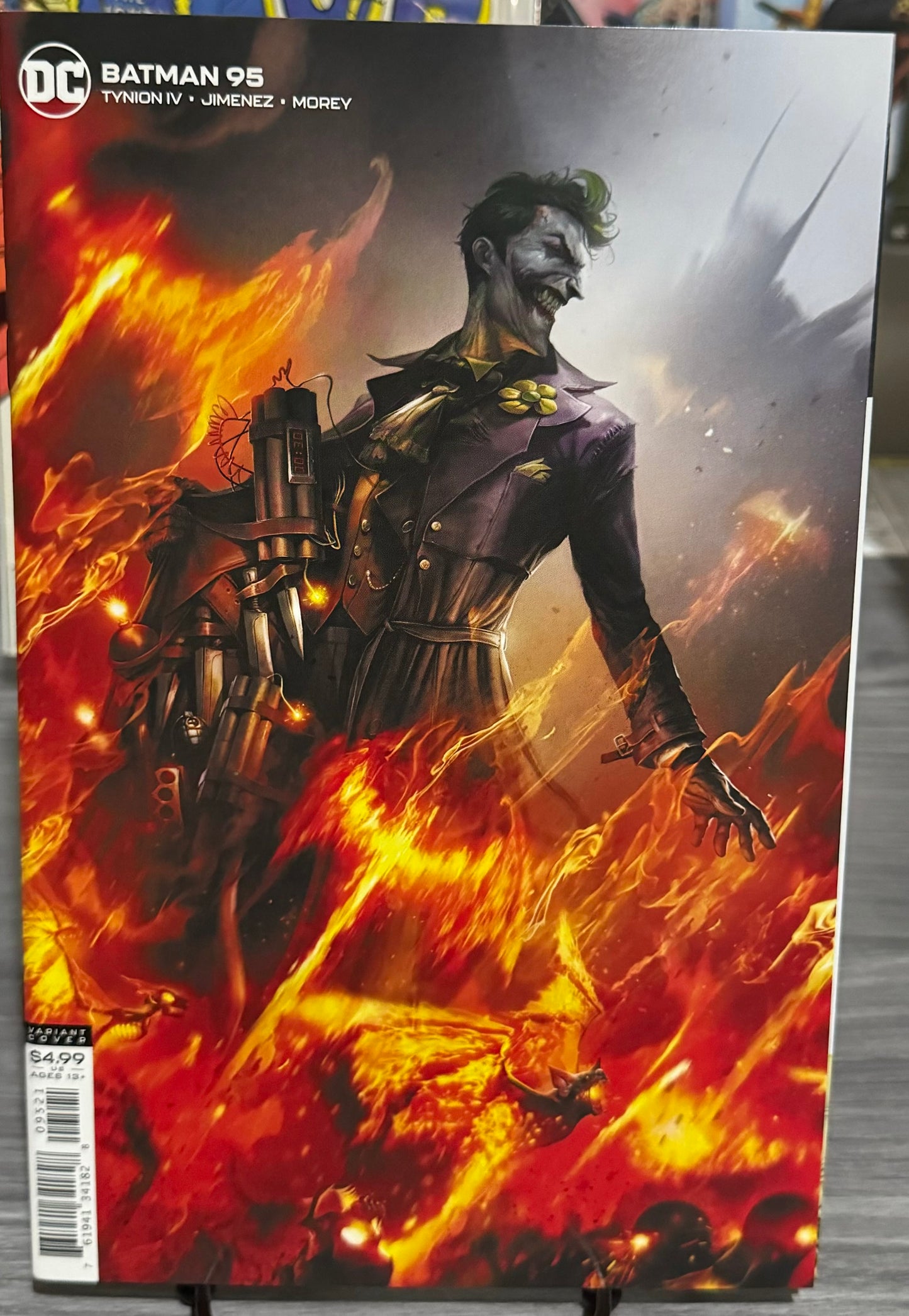 BATMAN (2016) #095 CVR B FRANCESCO MATTINA CARD STOCK VAR (JOKER WAR) (DC 2020)