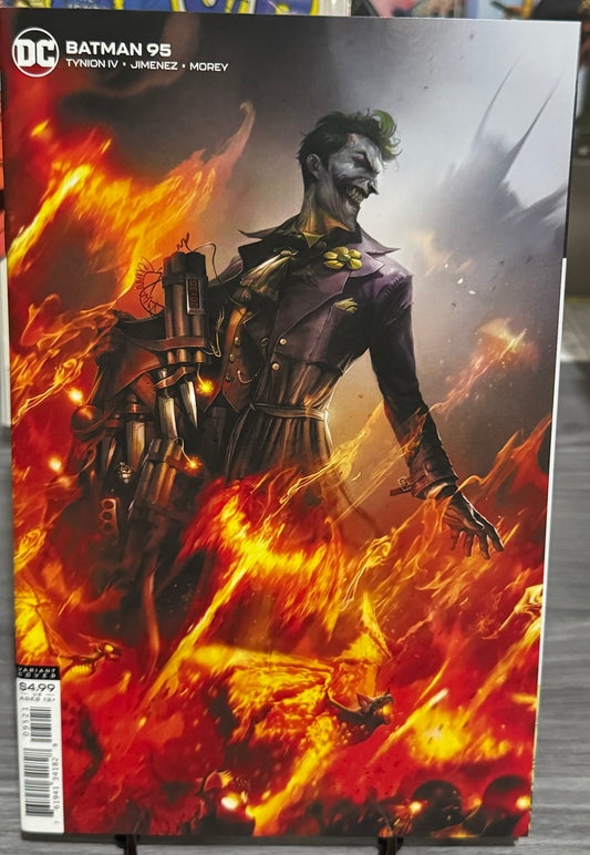 BATMAN (2016) #095 CVR B FRANCESCO MATTINA CARD STOCK VAR (JOKER WAR) (DC 2020)