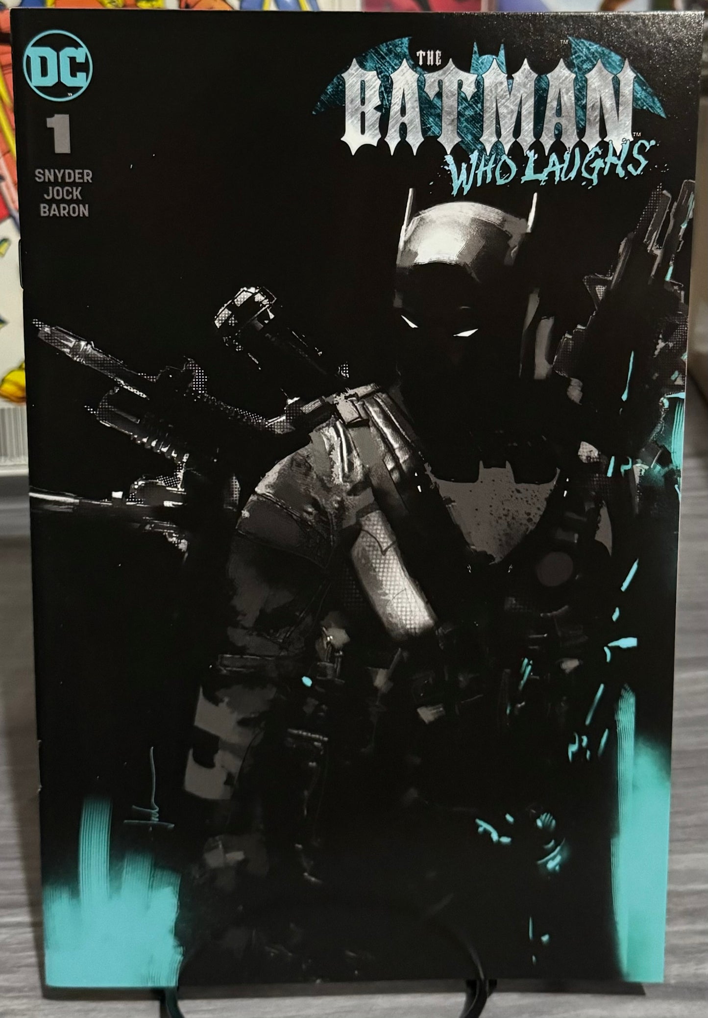 DC The Batman Who Laughs #1 Jock Exclusive Trade Variant