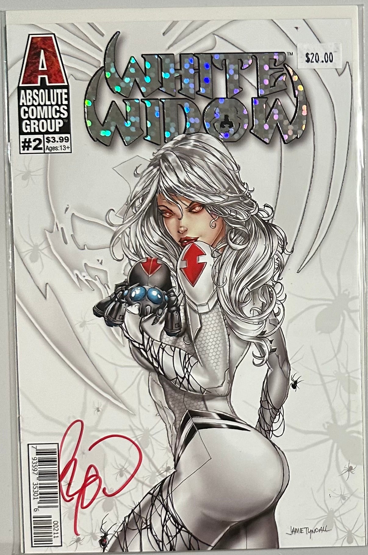 White Widow #2 signed: Benny Powell w/COA