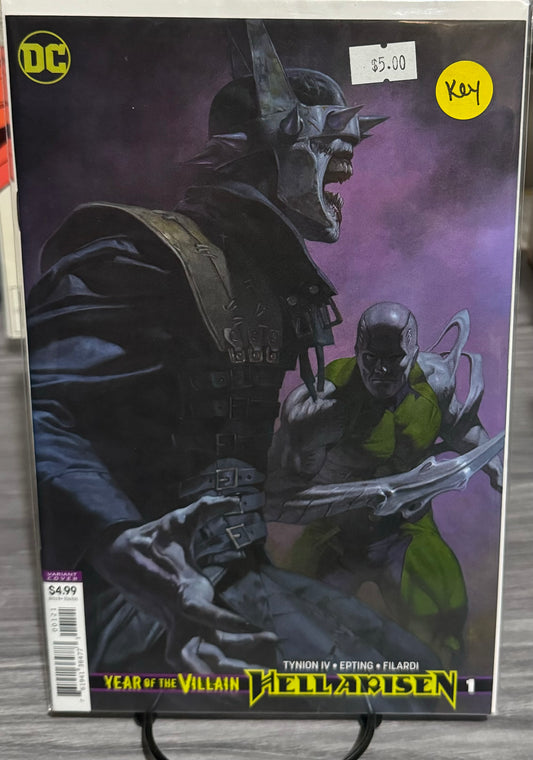 Year of the Villain Hell Arisen #1 Federici Variant (2020 DC)