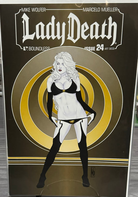 Lady Death issue 24 art deco