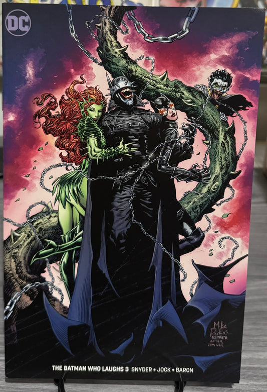 Batman Who Laughs 3 DC 2019 NM Mike Perkins Jim Lee Homage Variant Catwoman