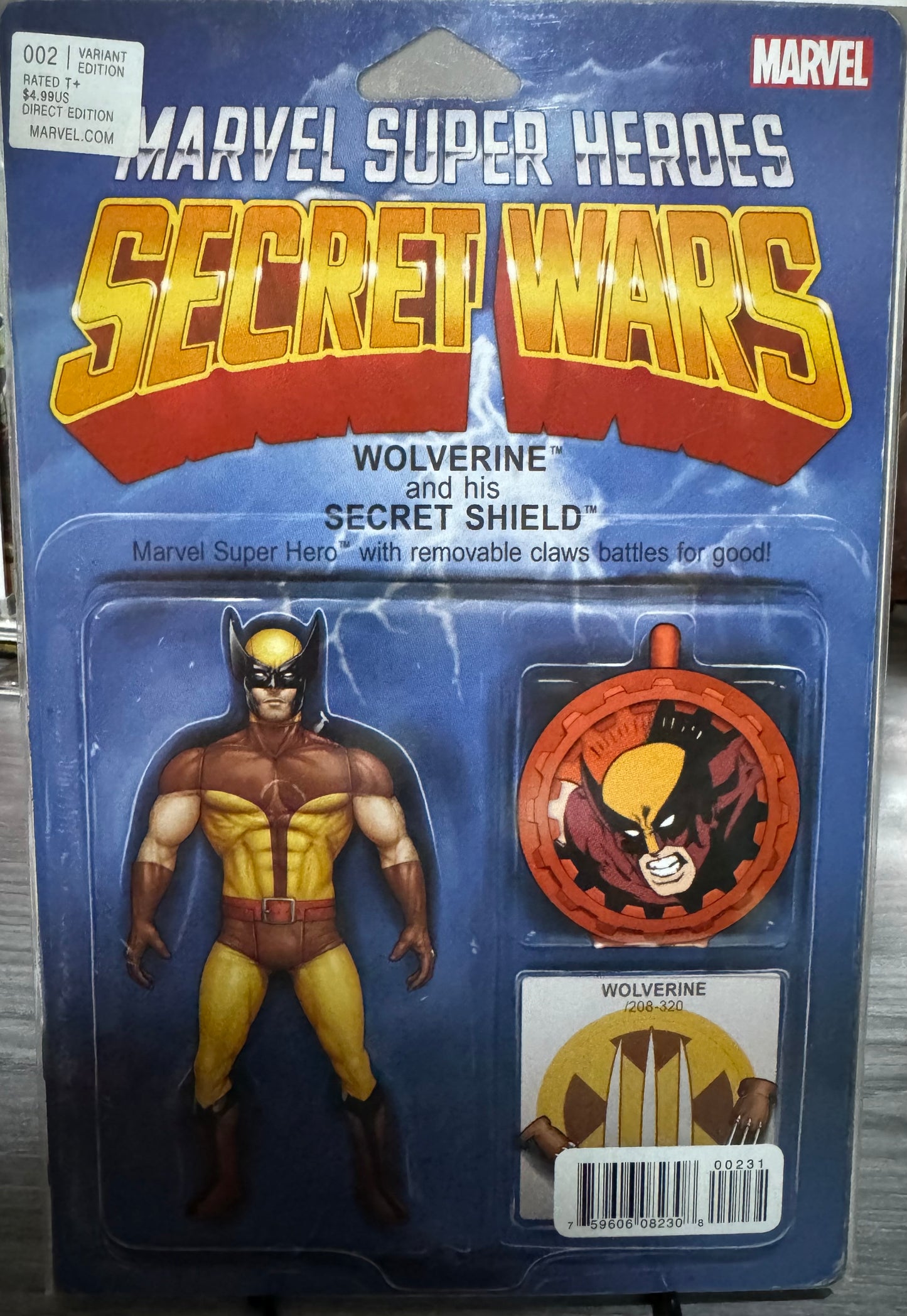 Marvel super heroes secret wars wolverine