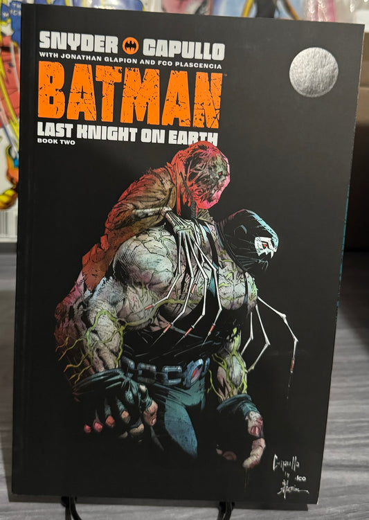 BATMAN LAST KNIGHT ON EARTH #2 Greg Capullo Bane Cover B 2019 Black Label