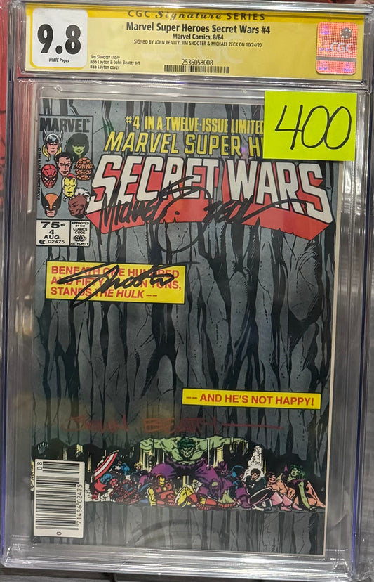 Marvel Super HeroesSecret Wars 4