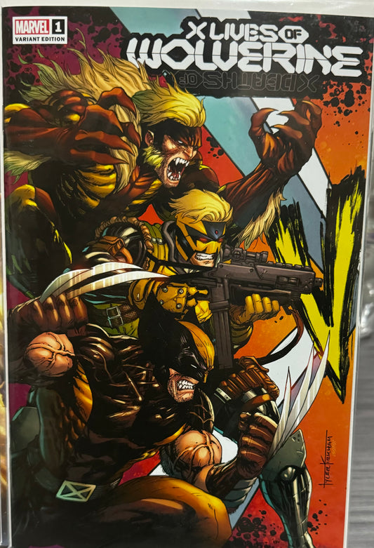 Wolverine x deaths/ lives 1 trade