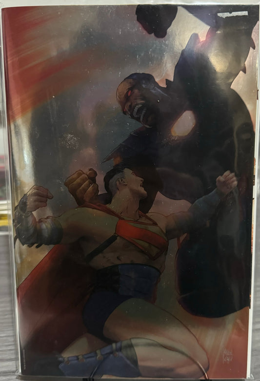 Superman Warworld 1 foil 1:25