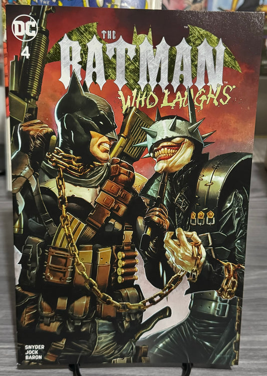 Batman Who Laughs 4 DC 2019 Mico Suayan Variant Grim Knight