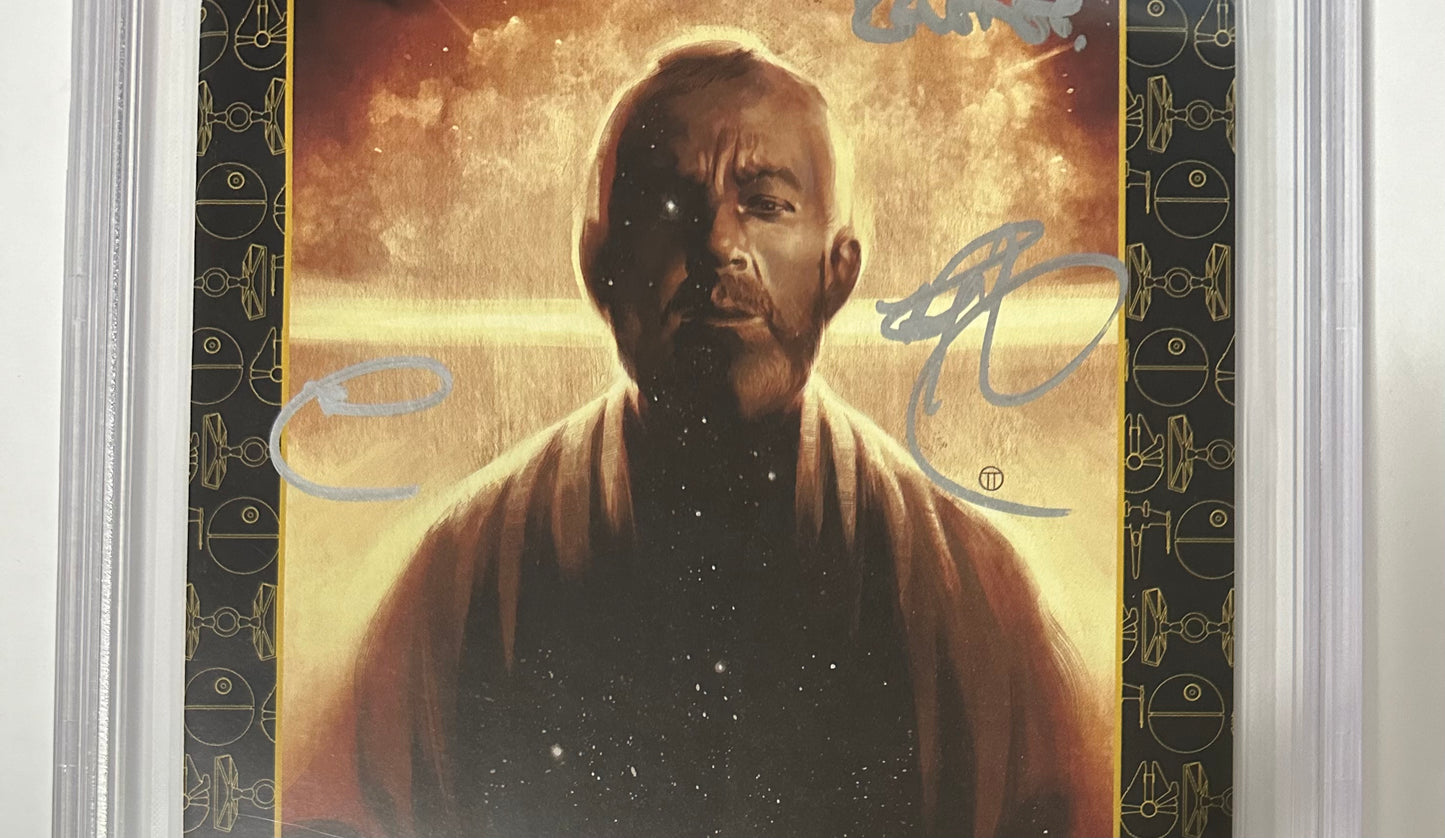 Star Wars Darth Maul #5 40th Anniversary Variant Cover 23/48 SIGNED & QUOTE CBCS 9.8