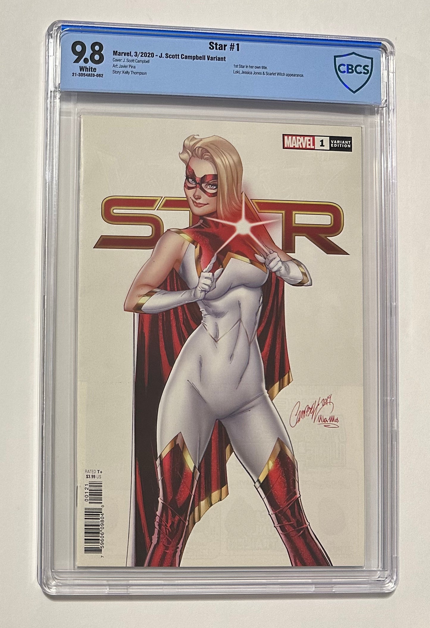 STAR 1 CBCS 9.8 J. SCOTT CAMPBELL VARIANT. (2020)